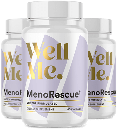 Three MenoRescue bottles